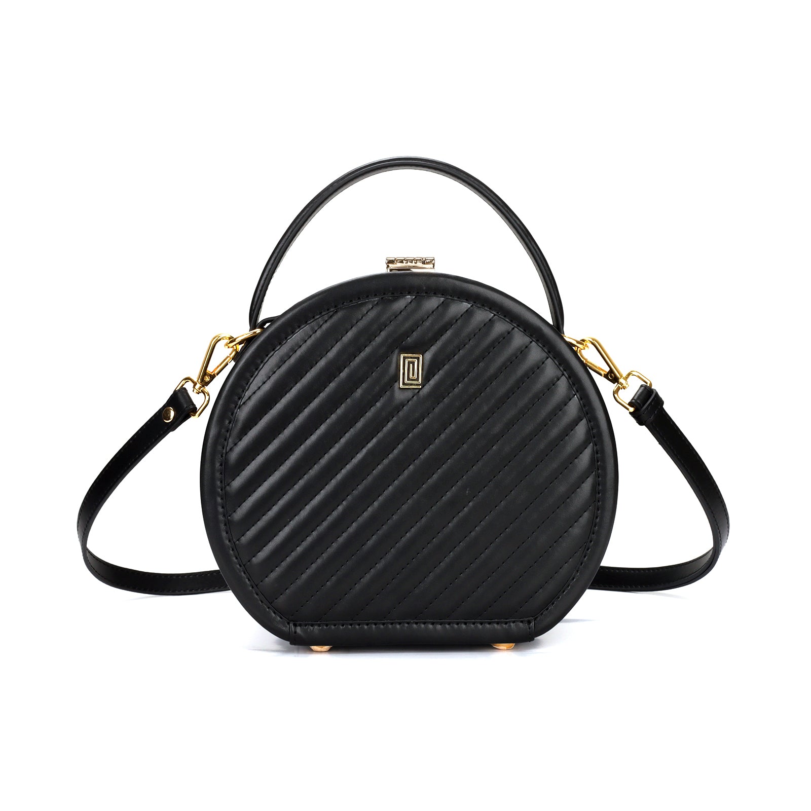 | EQUIP Lady VJ Box Bag | Vintage Style Small Round Handbag | NOTIQ