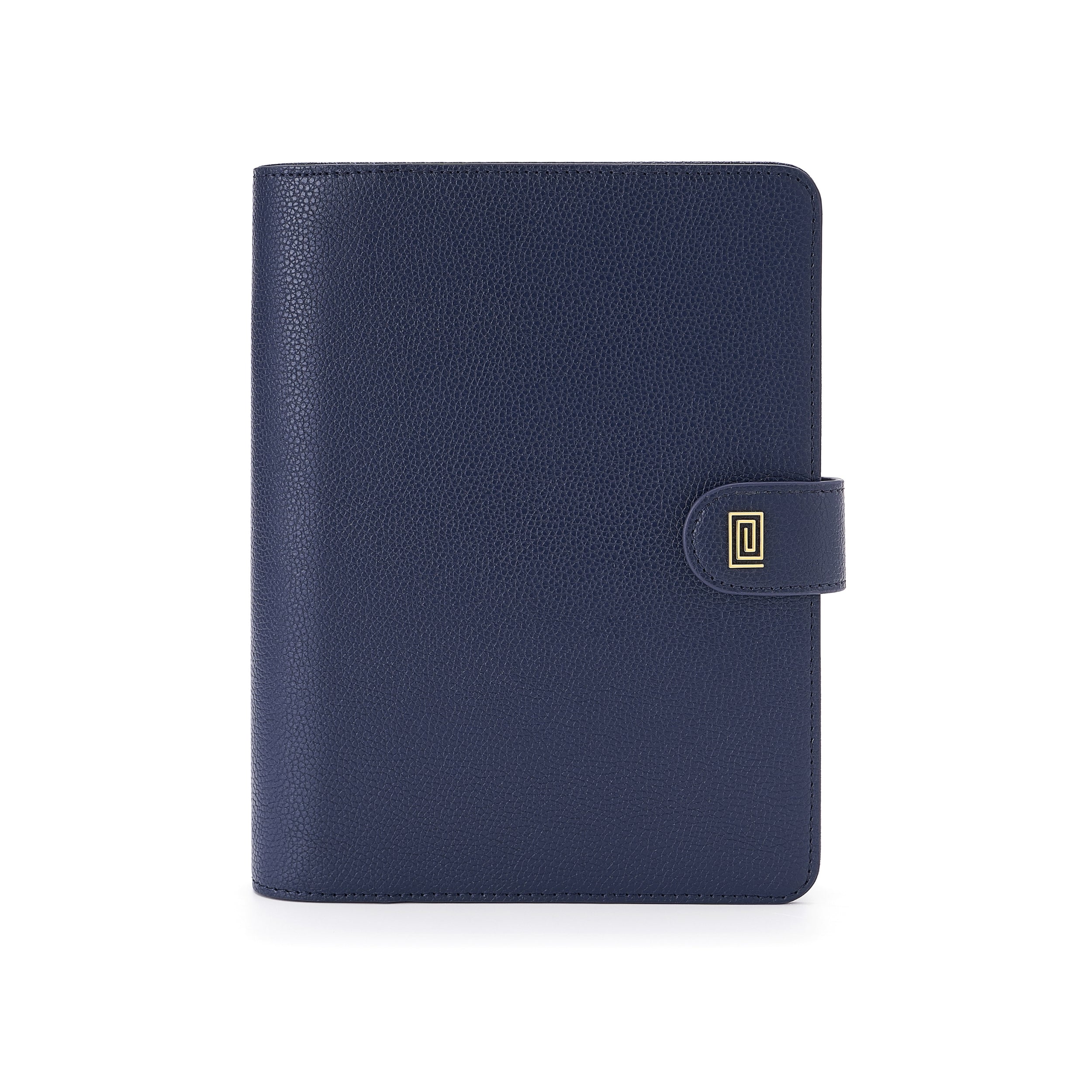 Navy Pro Pebble Demi A5 Ring | MM3. Demi A5 Ring Agenda | A5 Planner Cover | NOTIQ