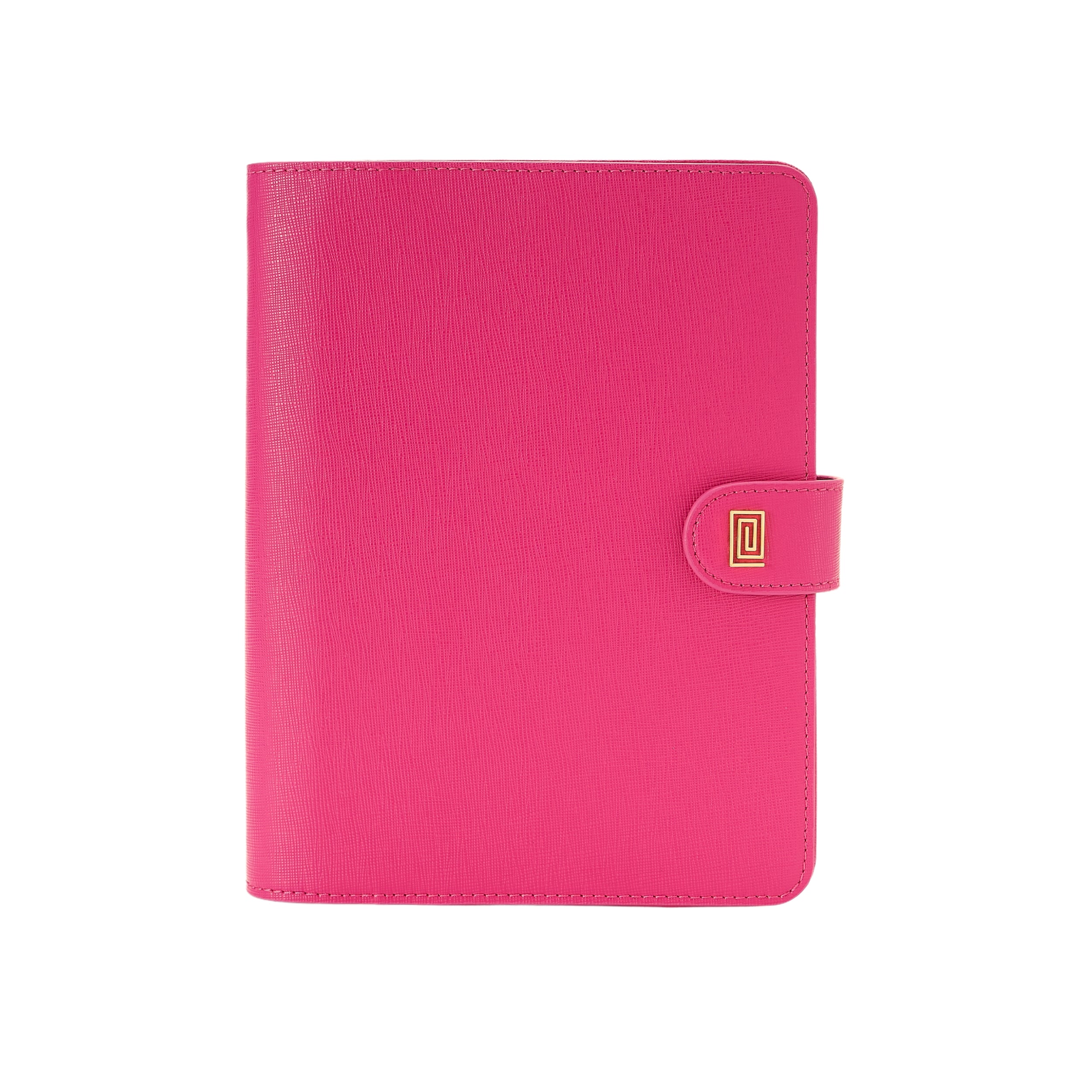 Pink Rose Saffiano Demi | OUTLET | MM4. Demi Ringless Agenda | Half Letter Planner Cover | Final Sale | NOTIQ