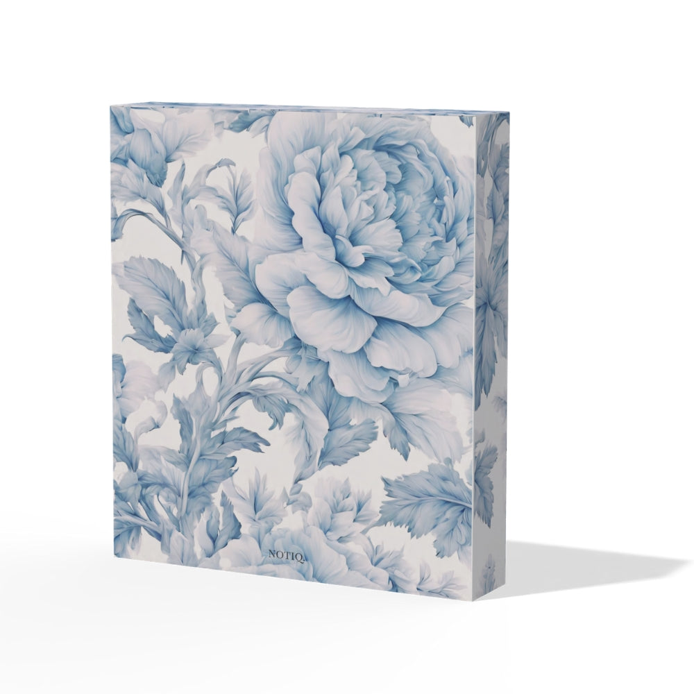 Vintage Blue | Toile de Jouy Mailer Box | High-Fashion Florals Luxe Gift Box | NOTIQ