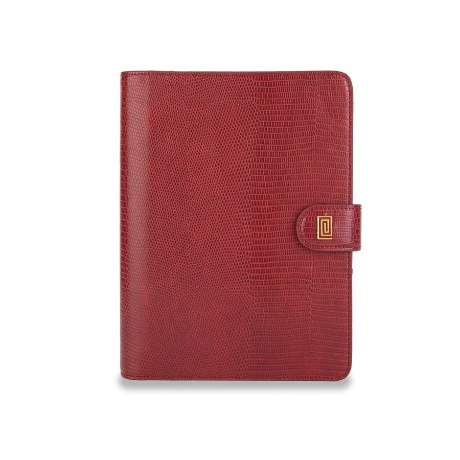 Rouge Lizard Demi Ring | OUTLET | MM3. Demi Ring Agenda | A5 Planner Cover | Final Sale | NOTIQ