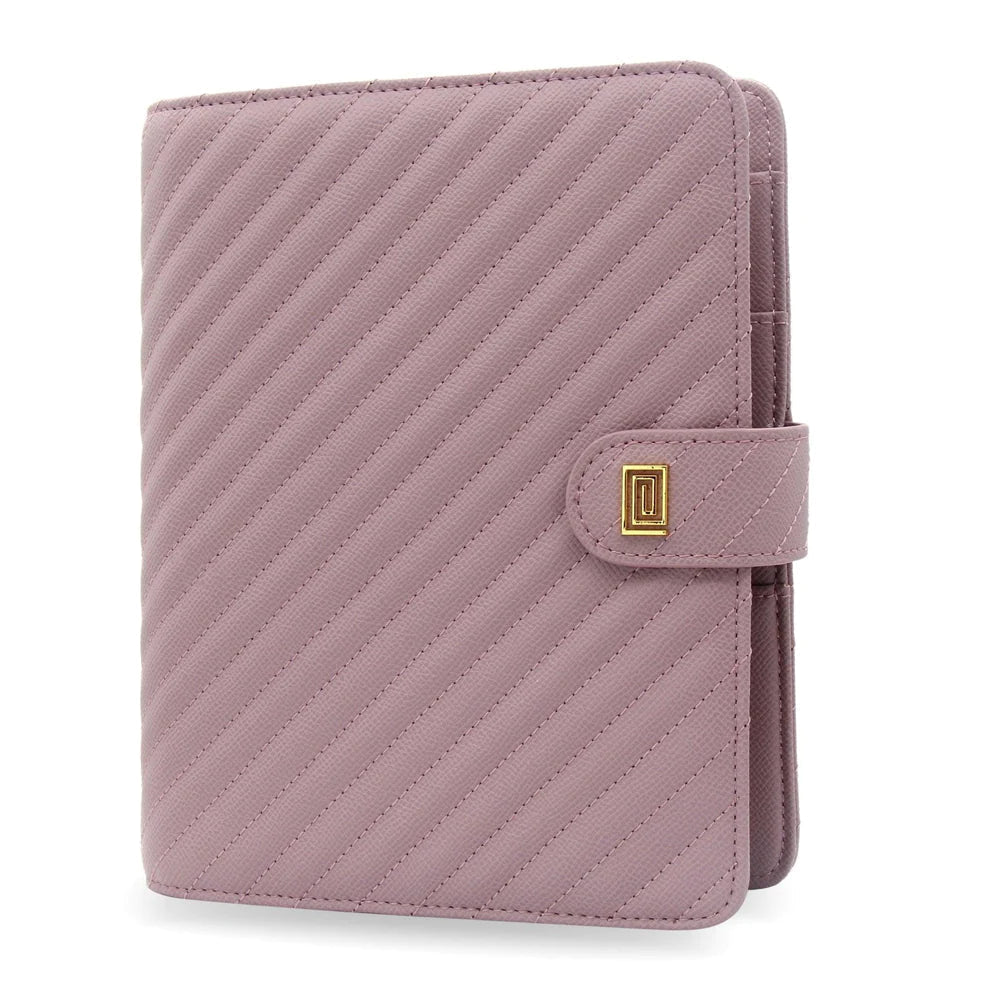 Mauve Quilted Demi Ring | OUTLET | MM3. Demi Ring Agenda | A5 Planner Cover | Final Sale | NOTIQ