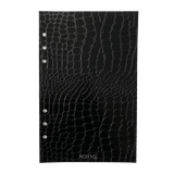Black Croco Luxe Planner Dashboard