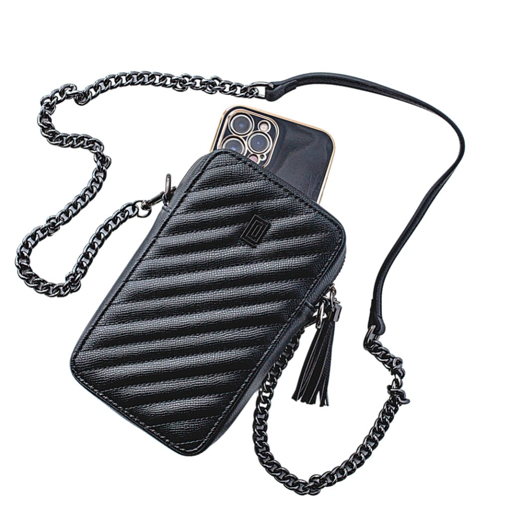 DESIRABLE | Croco Crossbody Phone Bag | Final Sale