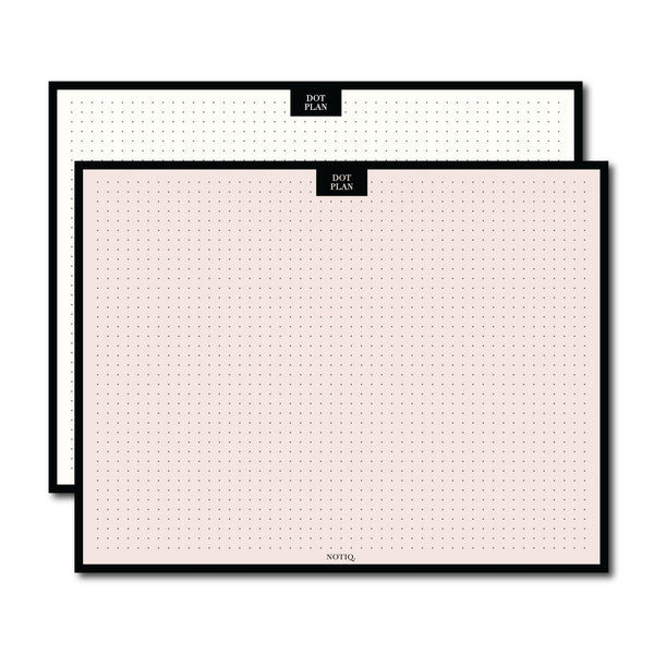 Dot Plan | Dot Grid Desk Notepad