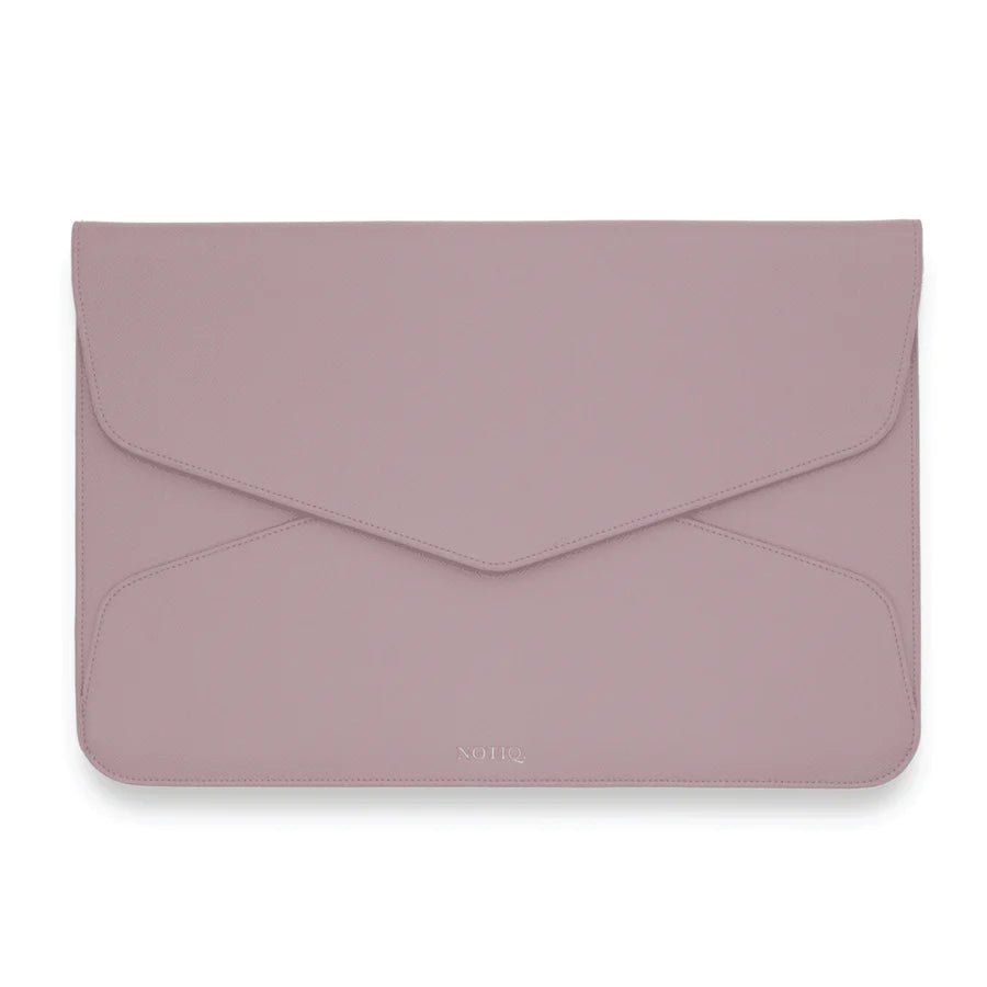 Envelope Laptop Case | Tech Clutch Mauve Pebble