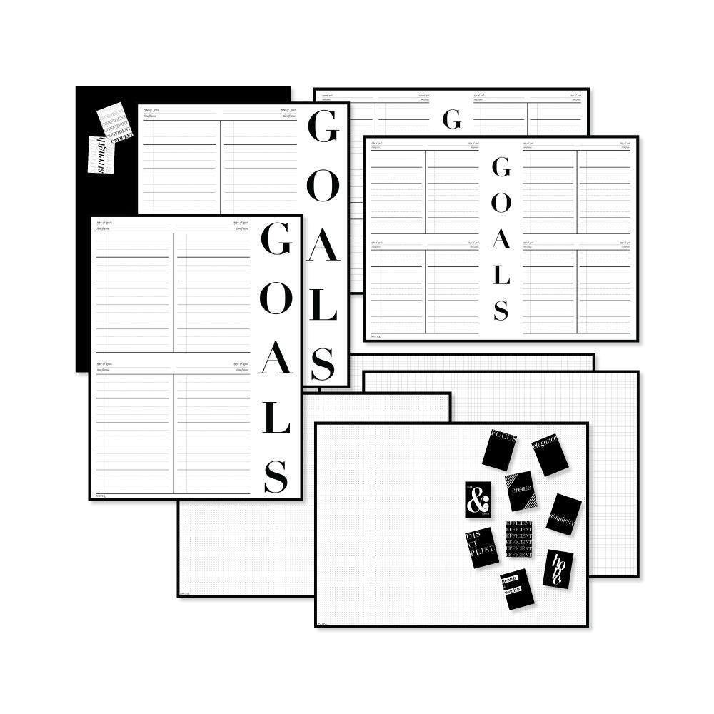 Vision Board | Goals Wall Poster Kit | Vision Board for Women | NOTIQ