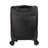 IMPERFECT | EQUIP Carry-On Quilted Suitcase | Final Sale Black Lisse