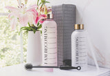 IMPERFECT | I Am Becoming Affirmation Water Tracking Bottle Kit | Mauve Blush | FINAL SALE
