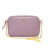 IMPERFECT | Quilted Beauty Bag | Handbag | Final Sale Mauve Quilted Bag Only + Chain Strap | $135