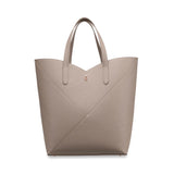 IMPERFECT | Saffiano Structure Tote | Handbag | Final Sale | Retired Daily Tote Stone Gray Saffiano