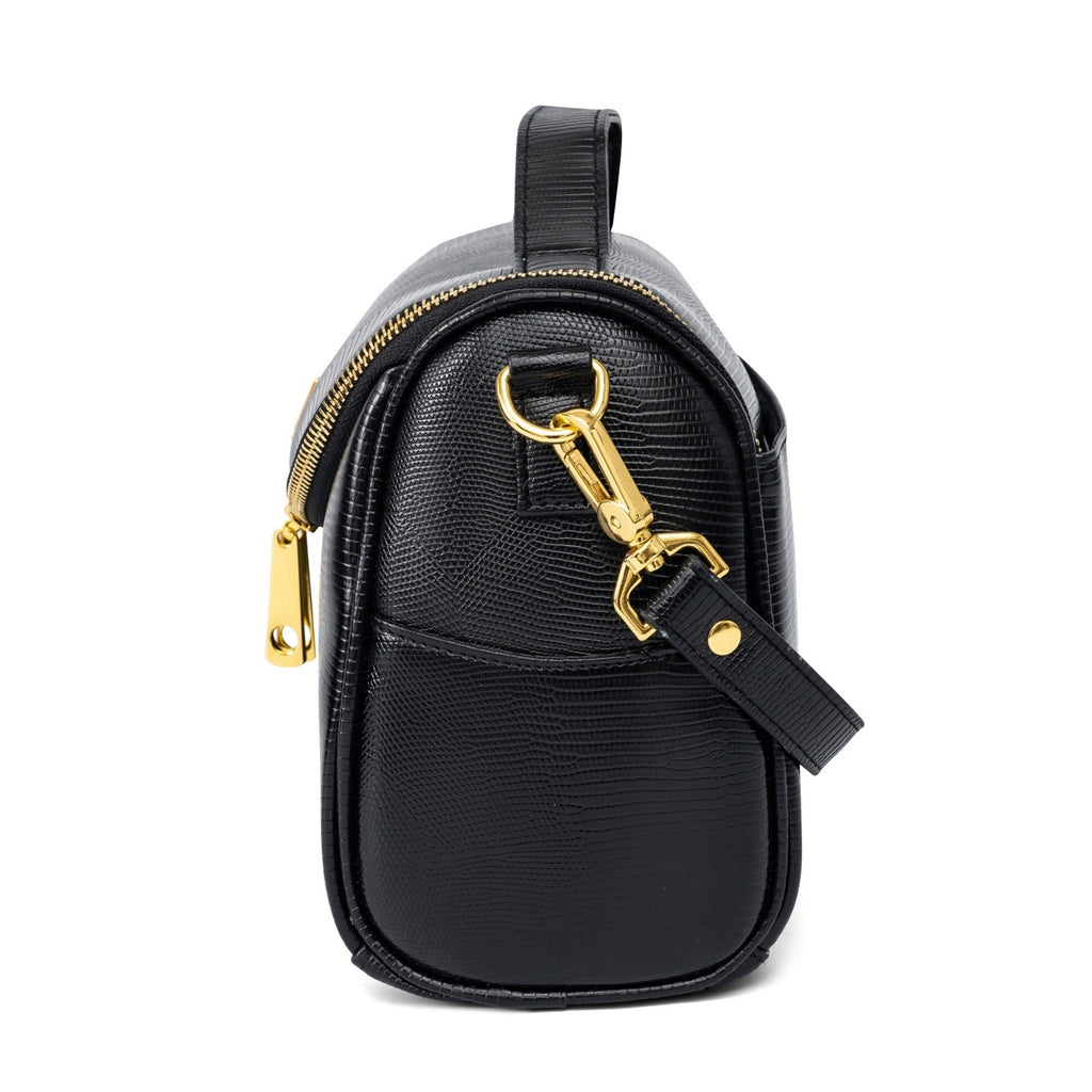 BLAQ Lizard Mini Satchel Insulated Lunch Bags For Women | NOTIQ