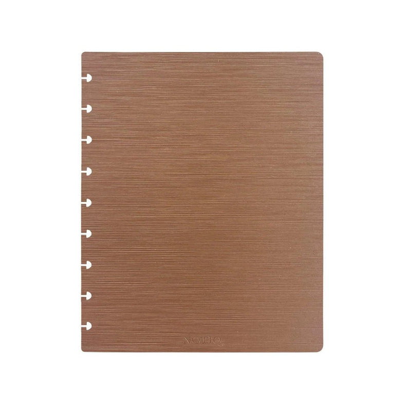 MODERNO Poly Snap Covers Discbound Planner Covers | Set of 2 Rose Gold Moderno