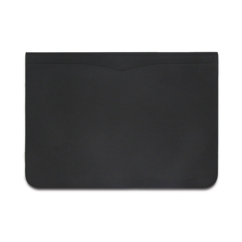 Pebble Laptop Case Tech Clutch Noir Pebble