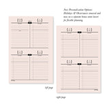 Pre-Order | 2024 Weekly Plan Only: 52-Week Monday Start Dated Planner Inserts & Refill