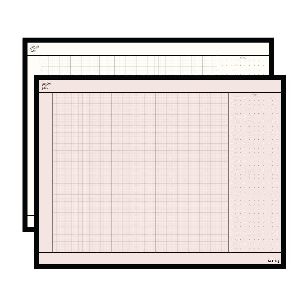 | Project Plan Notepad| Desk Pad | NOTIQ