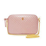 Quilted Beauty Bag | Handbag Blush Shimmer