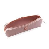 Saffiano Pencil or Pen Case Rose Gold on Rosebud Saffiano Extended - Fits Tombow Pens