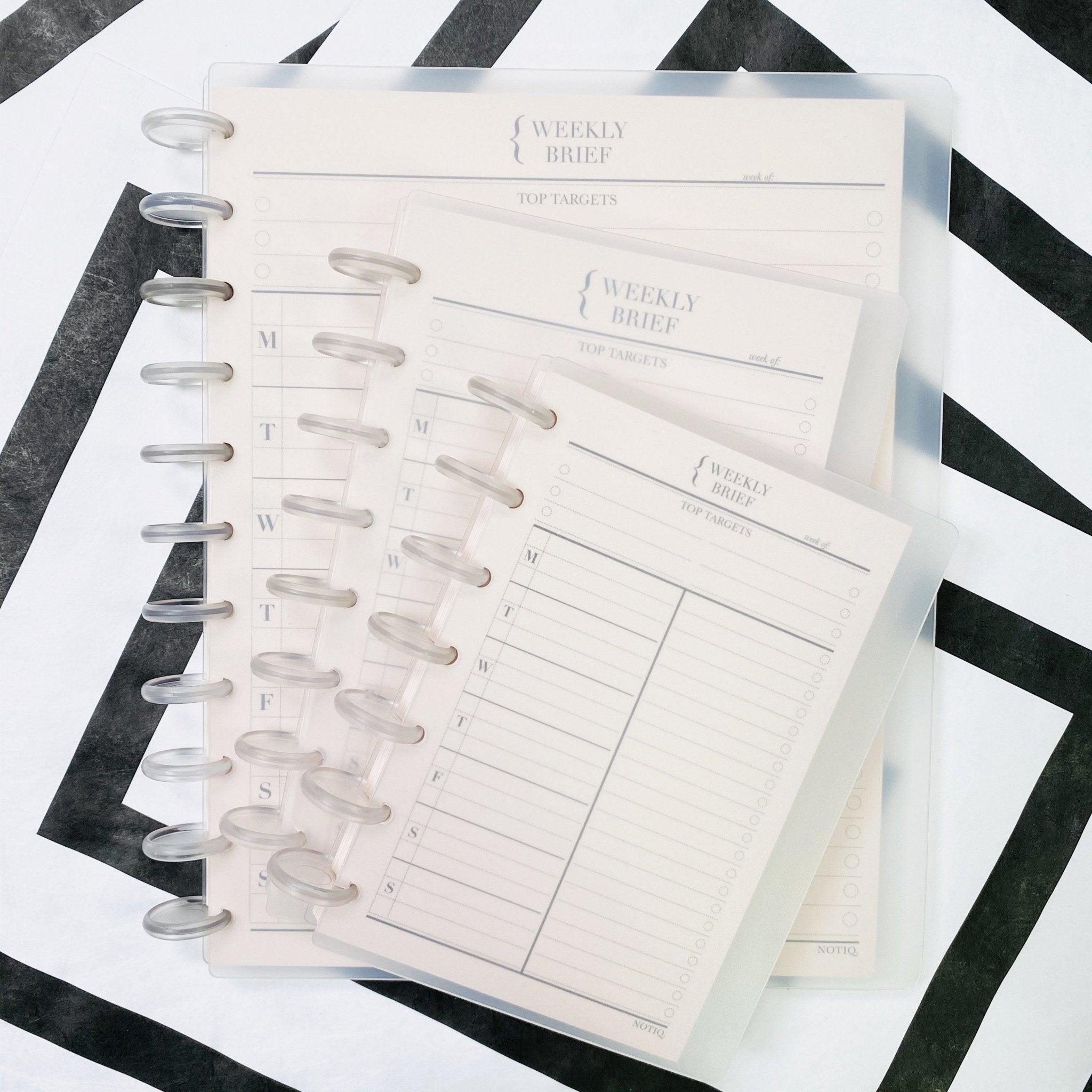 Simplicity Weekly Brief Frost Planner