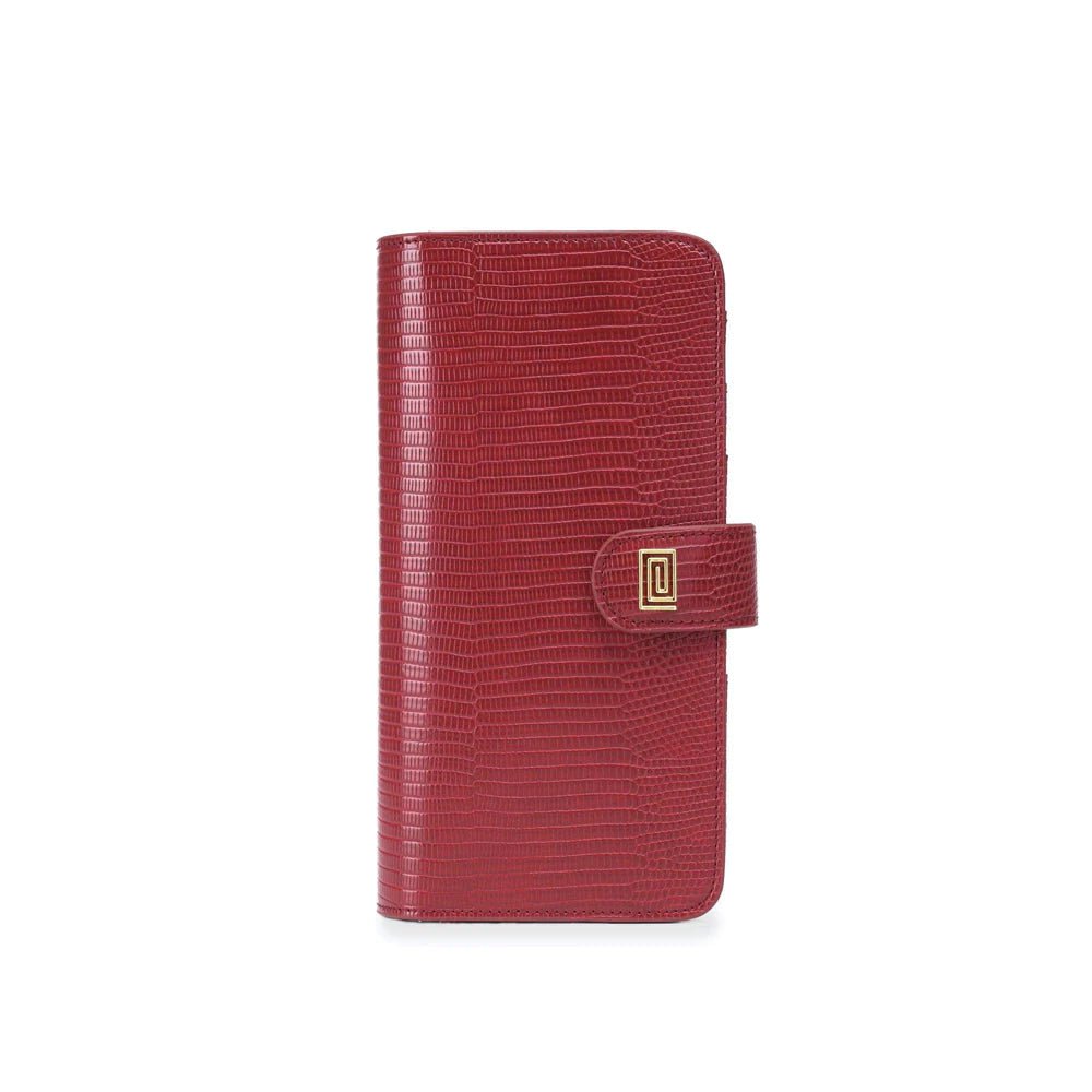 Rouge Lizard Slim Compact | SL5. Slim Compact Wallet Ringless Agenda | Wallet Planner Cover | NOTIQ
