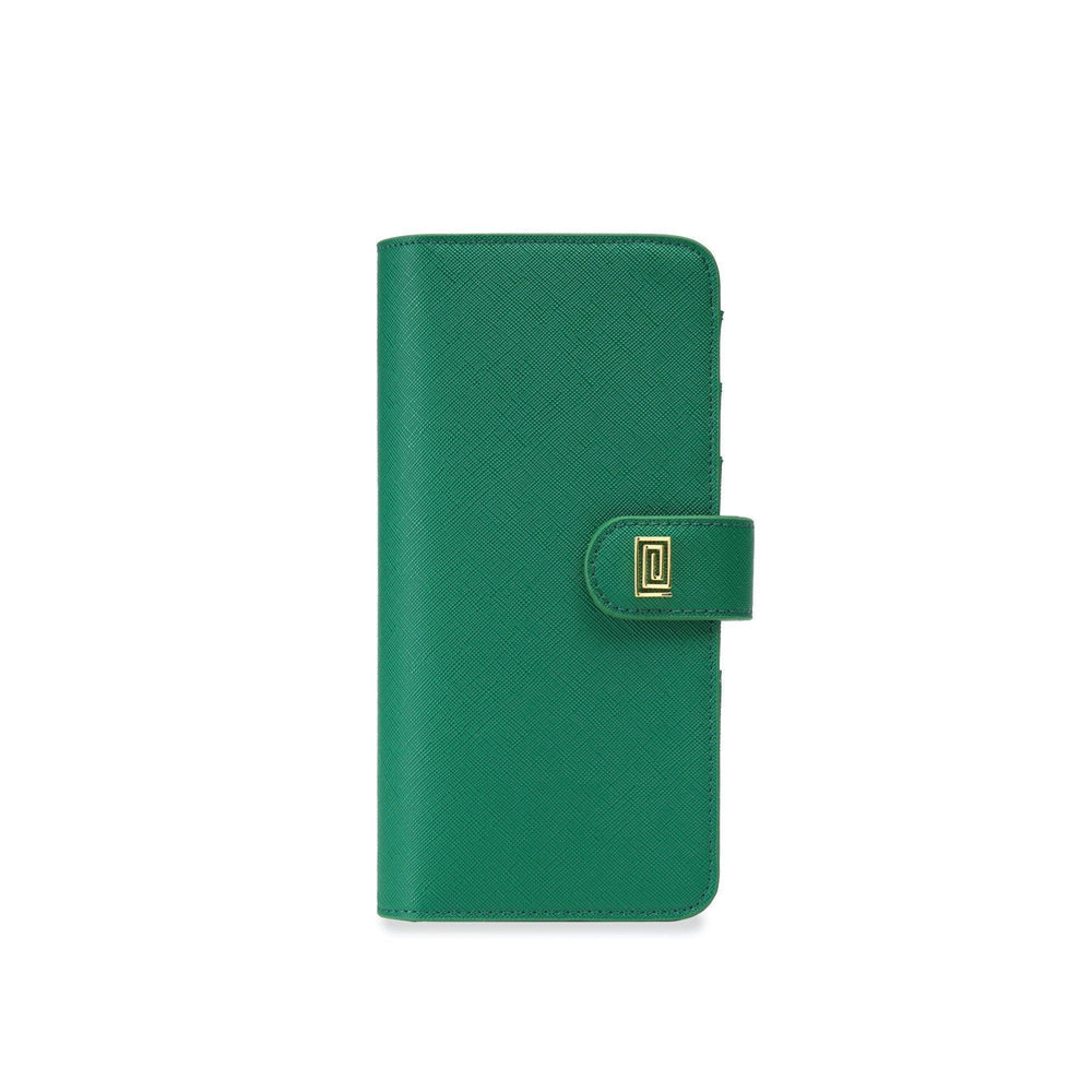 Lush Saffiano Slim Compact | SL5. Slim Compact Wallet Ringless Agenda | Planner Cover | NOTIQ