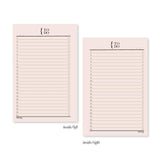 To Do List Planner Inserts & Refill Blush Pink