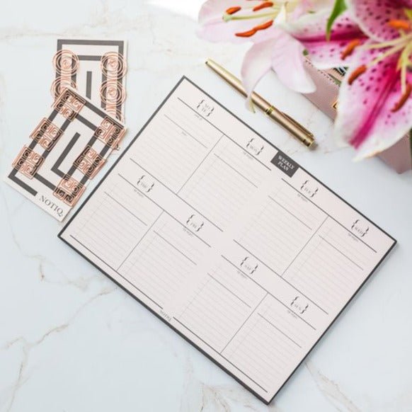 Weekly Plan Desk Notepad | Planner